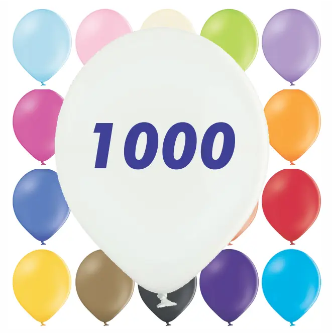 1000 Ballons Standard - impression 1 couleur