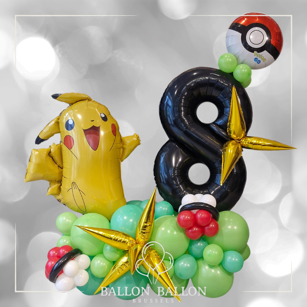 Montage Fun pokémon + cijfer