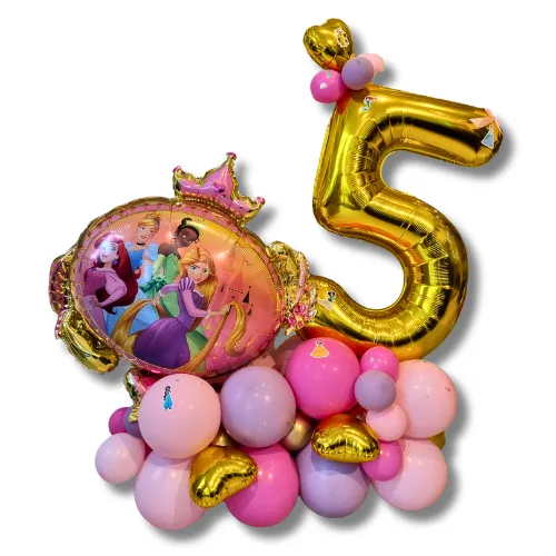 Montage Fun Princesse + chiffre