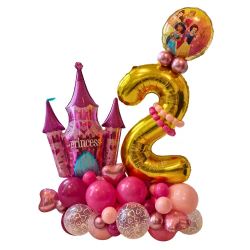 Montage Fun princesse + chiffre (1)