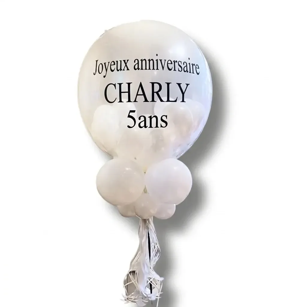 Ballon géant explosif