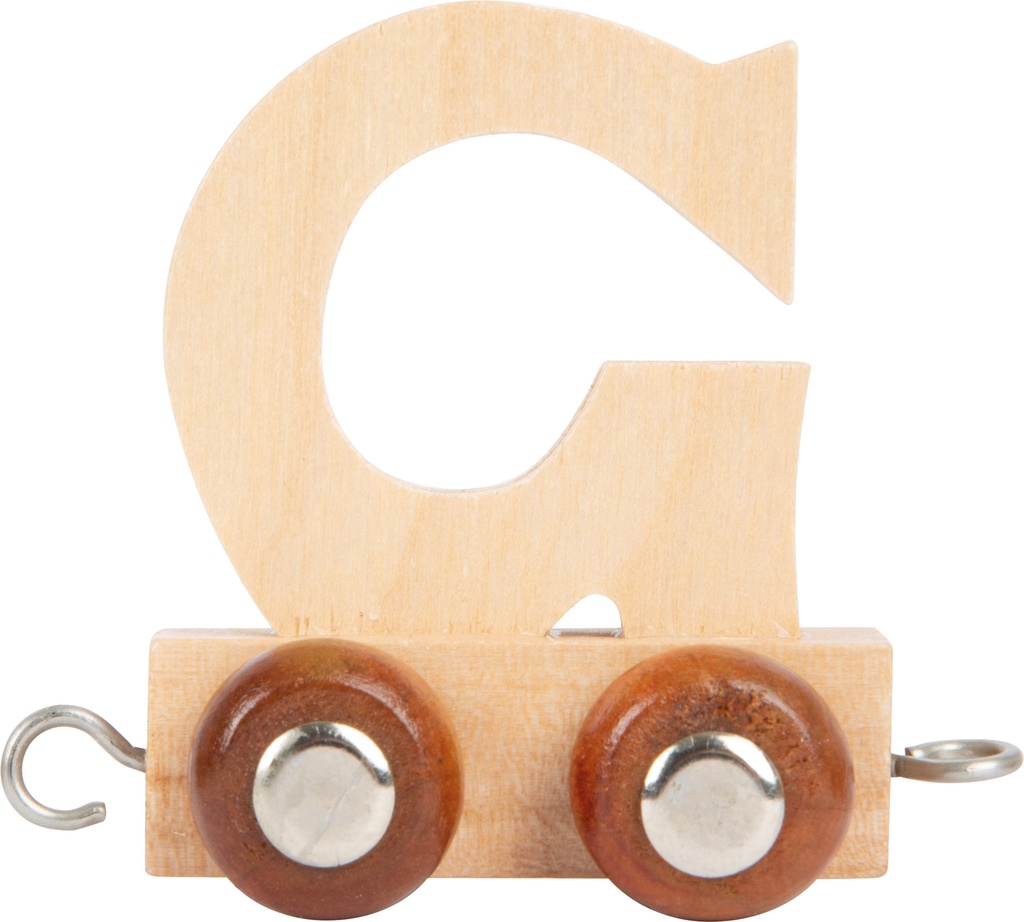 Train de lettre en bois G