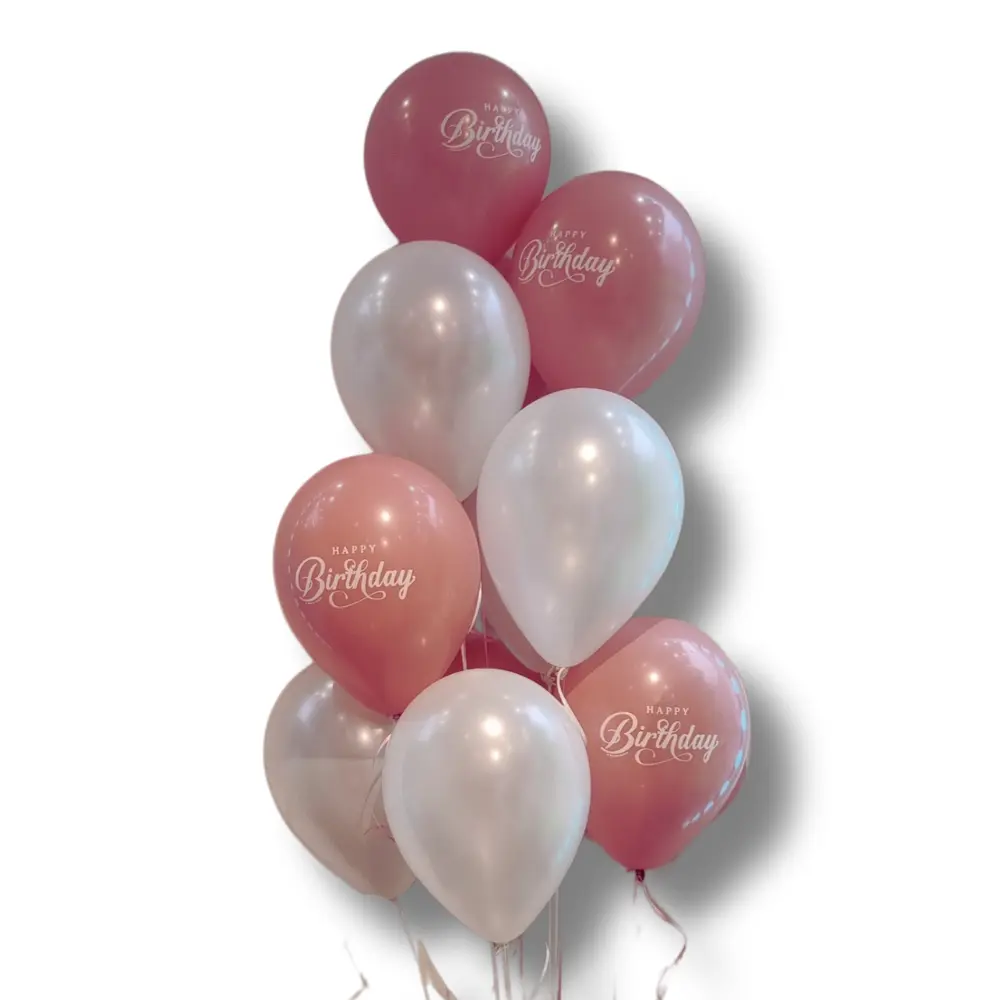 Bouquet Anniversaire rose et blanc