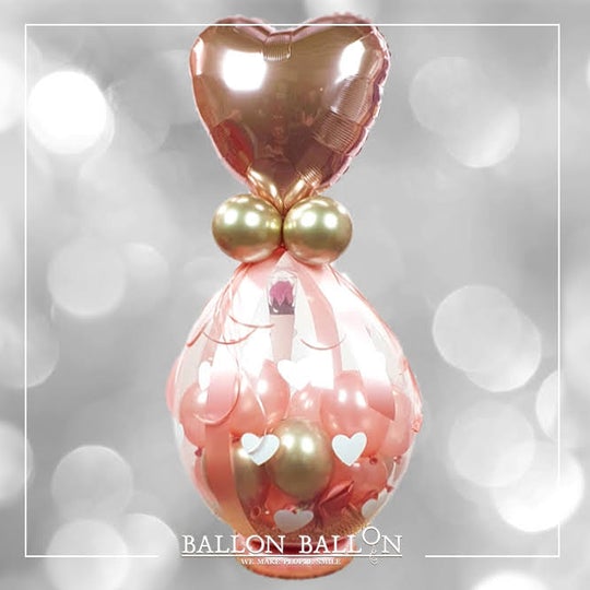Montage surprise Love rose-gold