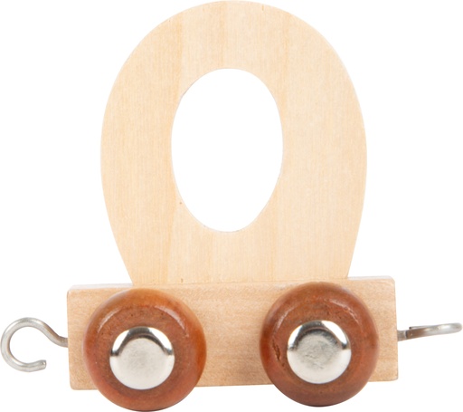 Train de lettre en bois O
