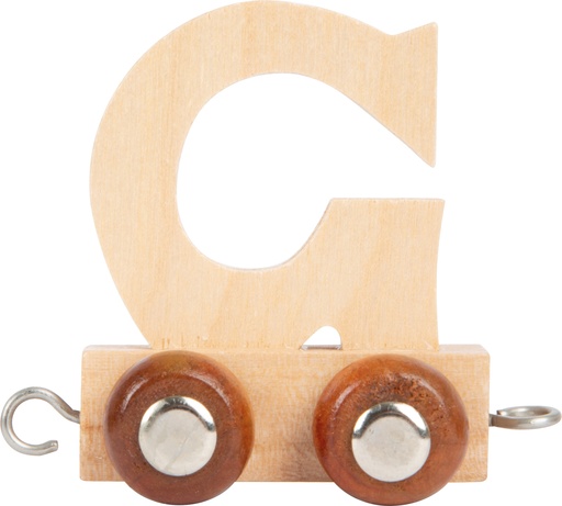 Train de lettre en bois G