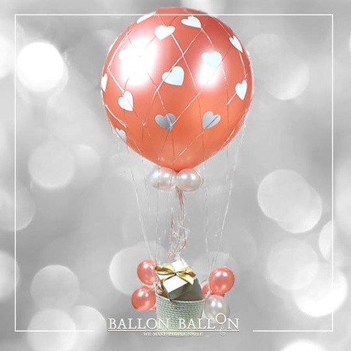 Montgolfière Love rose-gold